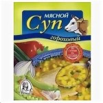 Суп, Геркулес-С 60 г гороховый мясной пакет