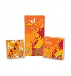 Презервативы Feel 3 в 1 3 шт.