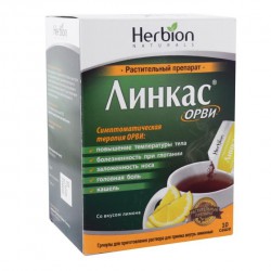 Линкас ОРВИ гран. д/р-ра д/приема внутрь 5.6 г №10 шт.