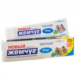 Зубная паста Новый жемчуг фтор 125 мл