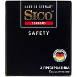Презервативы, Sico (Сико) 3 шт сейфти классические